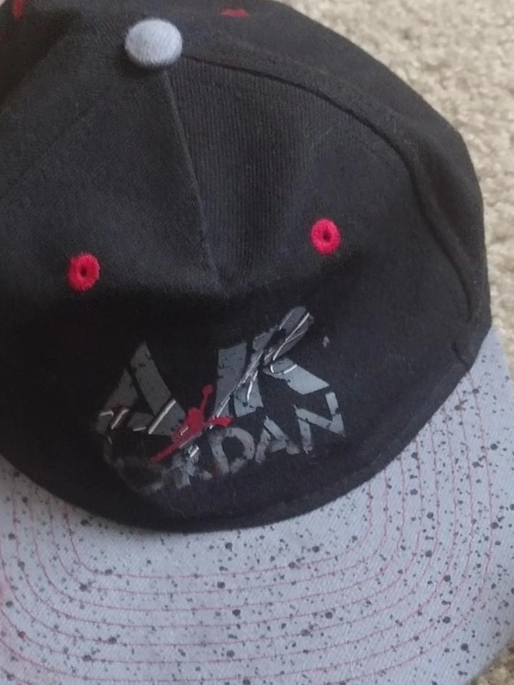 Assorted Vintage Baseball Caps - Teal, Purple, Gray, Black $8